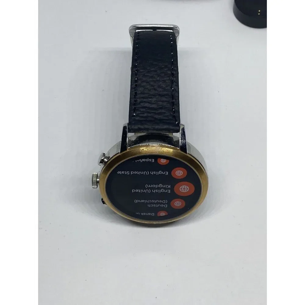 Fossil Gen 4 Authentic Digital Dial Smart Watch Custom Band FTW6016 AB160